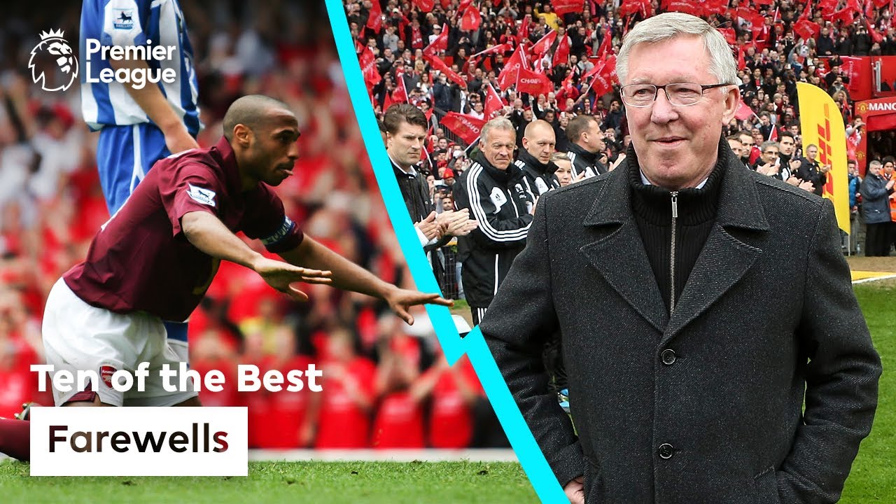 10 Emotional Farewells | Premier League background