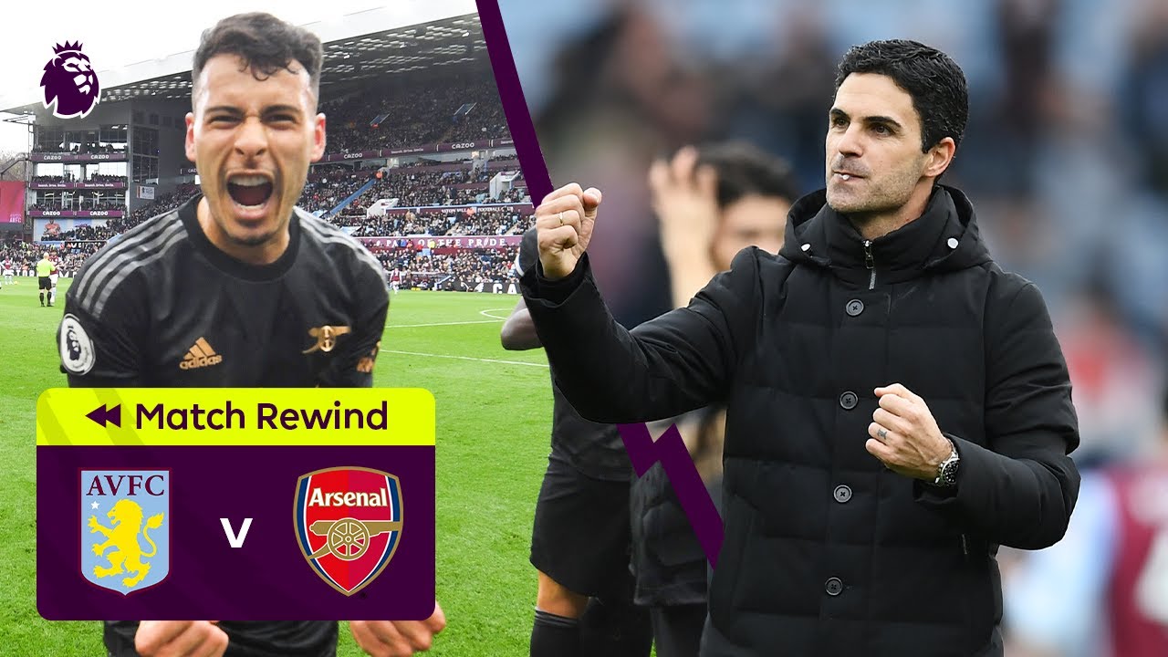 INJURY TIME DRAMA & JORGINHO SCREAMER ๐! | Aston Villa 2-4 Arsenal | Highlights