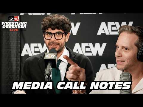 A very interesting Tony Khan media call | Wrestling Observer Live background
