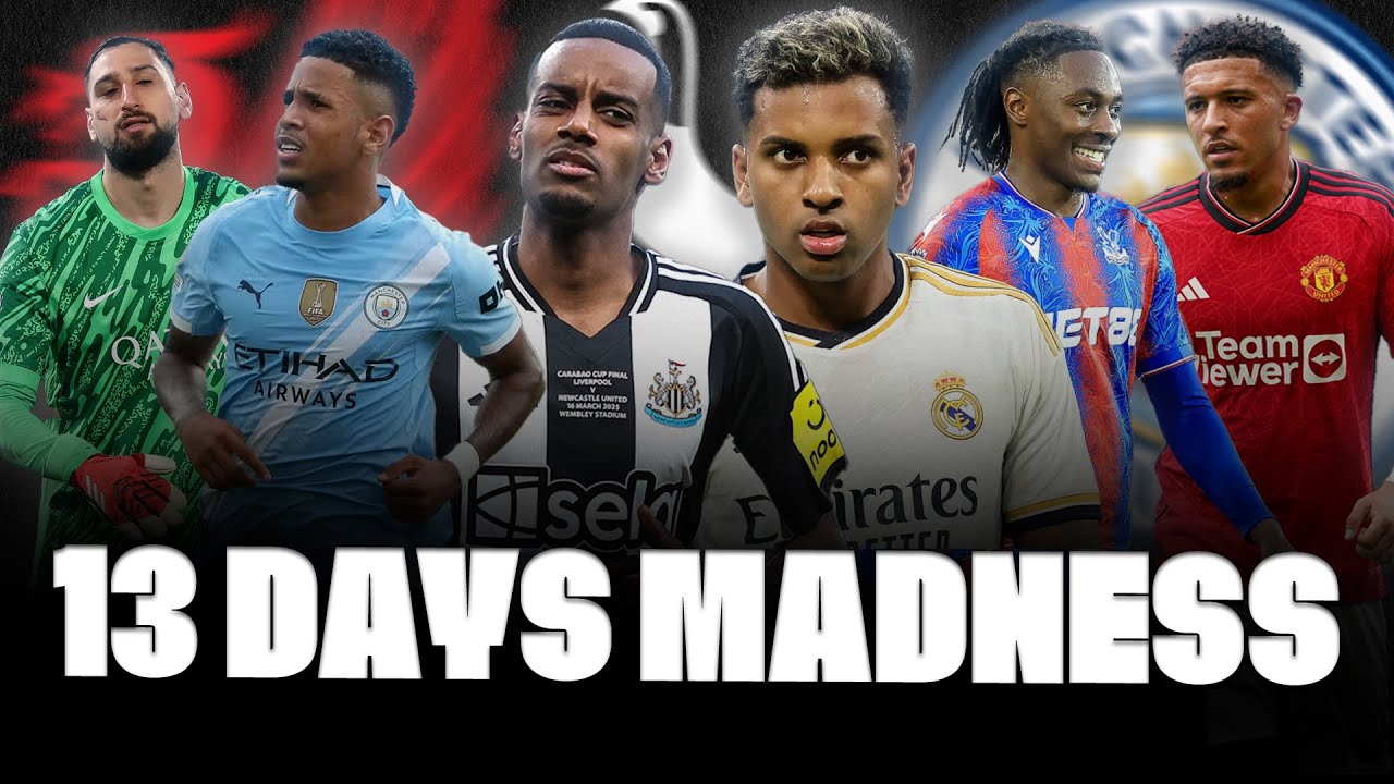 🚨 BIG DOMINO! ISAK STRONG ONE! SANCHO, EZE, SAVINHO, RODRYGO, DONNARUMMA… background