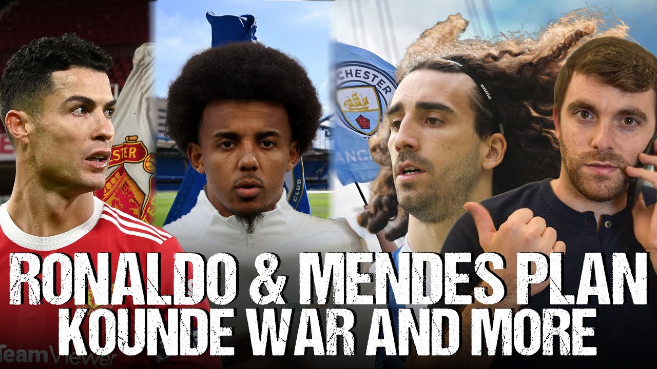 ЁЯЪи KOUNDE тАЬWARтАЭ, CITY TARGET FURIOUS, MENDES TELLS UNITED FOR RONALDOтАж