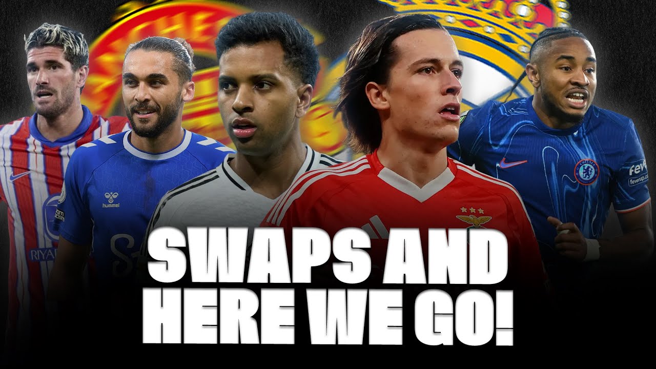 🚨 SWAP DEAL! OFFERED TO UNITED! RODRYGO, CARRERAS, CALVERT LEWIN, DE PAUL… background