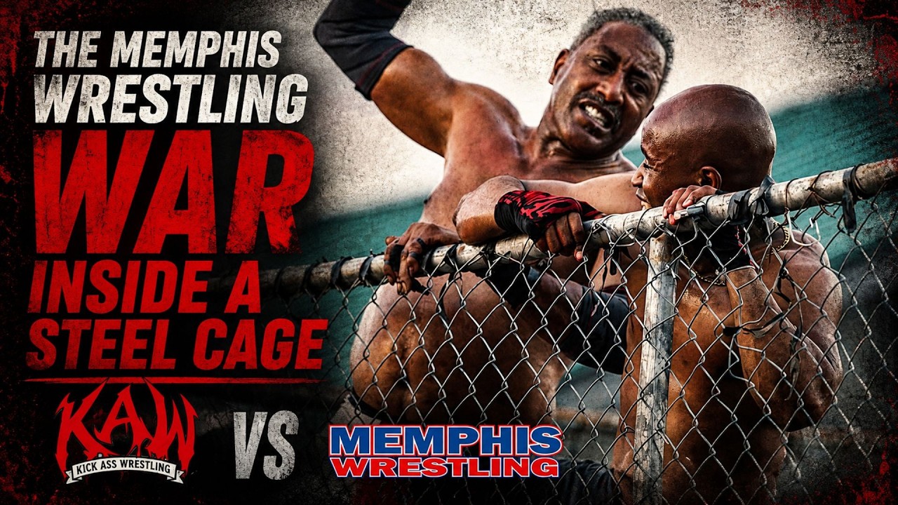 KAW vs Memphis Wrestling inside a CAGE! | MEMPHIS WRESTLING