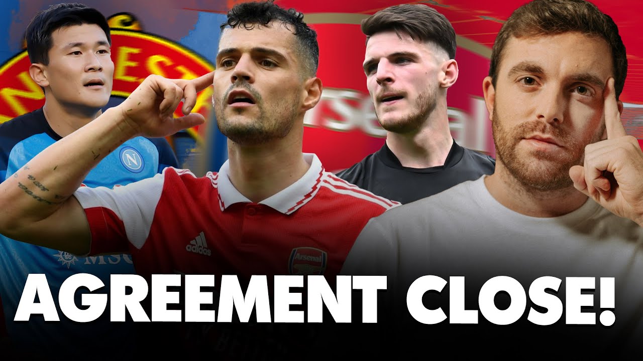 🚨 XHAKA BOOM! KIM TO MAN UTD DONE? THE BID FOR DECLAN RICE…