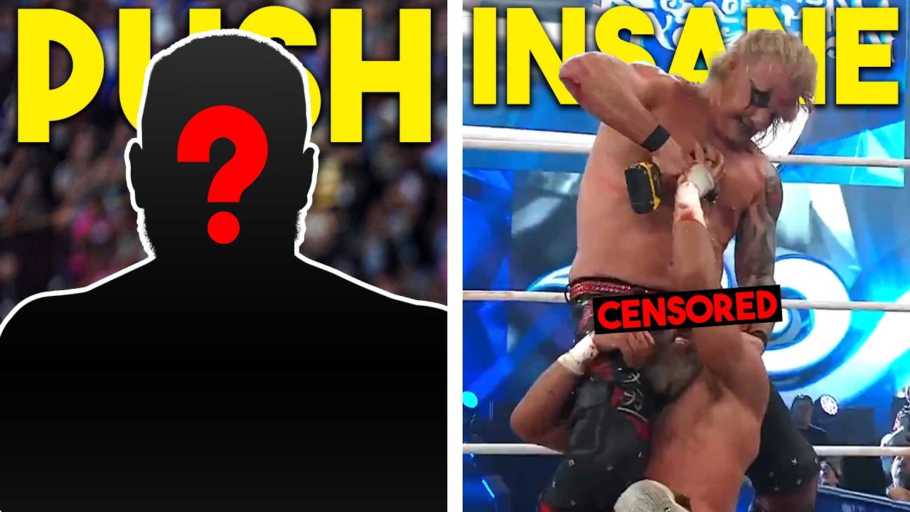 WRESTLER TOUCHING WOMEN INAPPROPRIATELY…WWE READY TO PUSH STAR…INSANE AEW SPOT…Wrestling News background