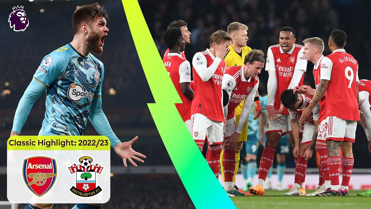 Last Minute DRAMA | Arsenal 3-3 Southampton | Classic Premier League Highlights