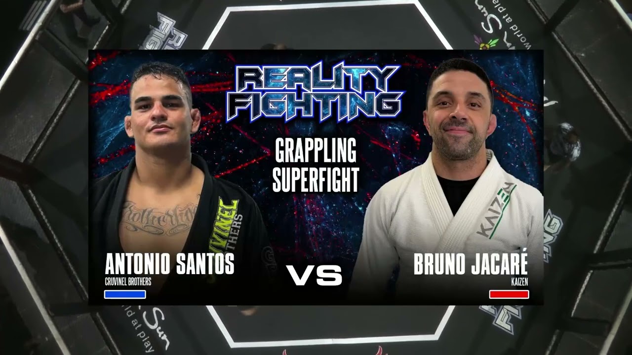 Reality FC - Grappling 5 - Antonio Santos vs Bruno Jacare
