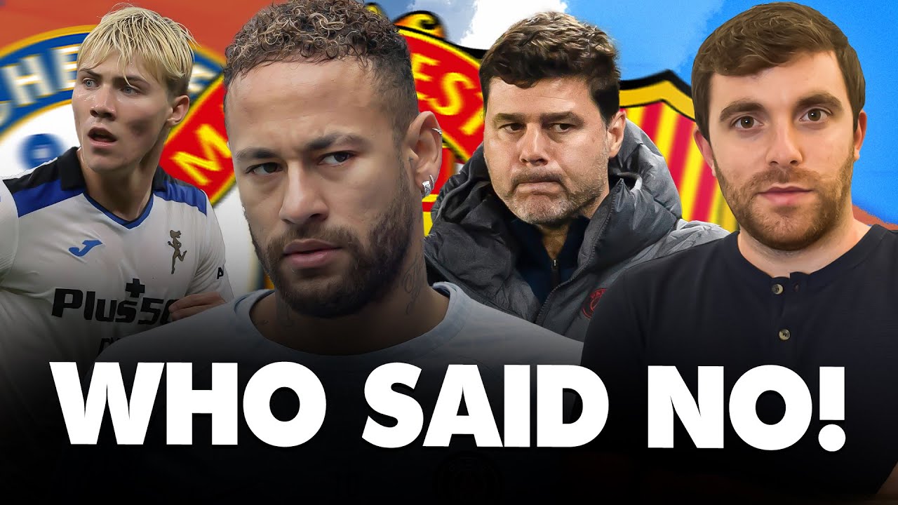 ЁЯЪи NEYMAR TRUTH! POCH NO TO MAD DEALS, AMRABAT & HOJLUND NOWтАж background