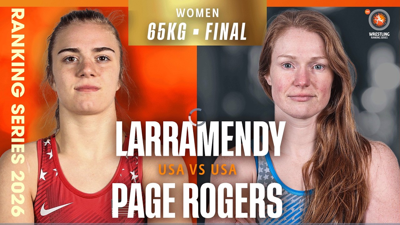Reese Hope LARRAMENDY 🇺🇸 vs 🇺🇸 Jennifer PAGE ROGERS | UWW RANKING SERIES 2026 | Gold Medal | WW 65Kg backdrop
