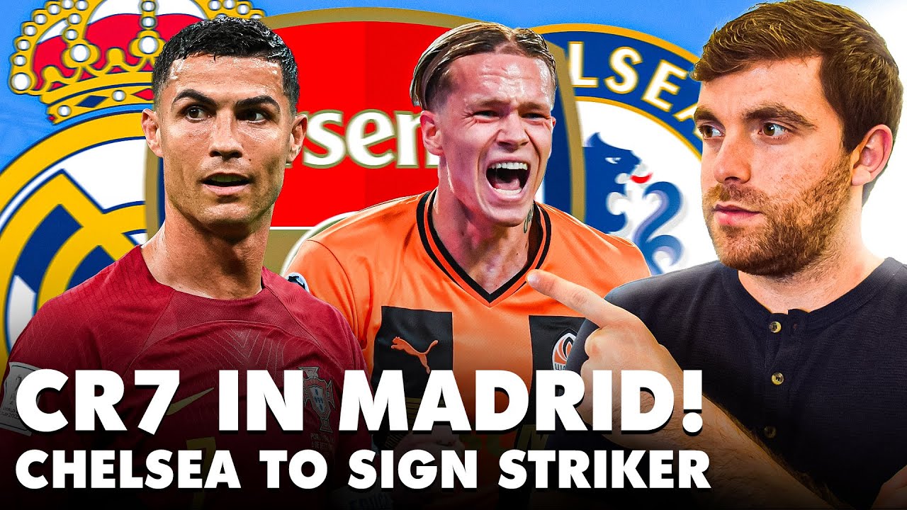🚨 CRISTIANO training at REAL center! Chelsea will sign NEW striker and MUDRYK…