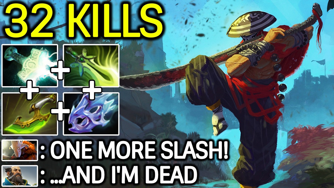 Juggernaut Slash Master โ Max Attack Speed Build Dota 2