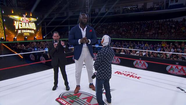 Omos and Dorian Roldán threaten Rey Mysterio over vacant title: AAA Verano de Escándalo highlights