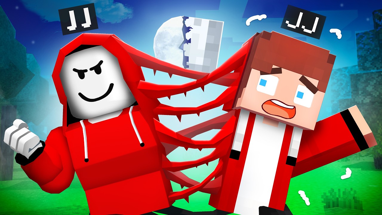 JJ vs ROBLOX - Maizen Minecraft Animation
