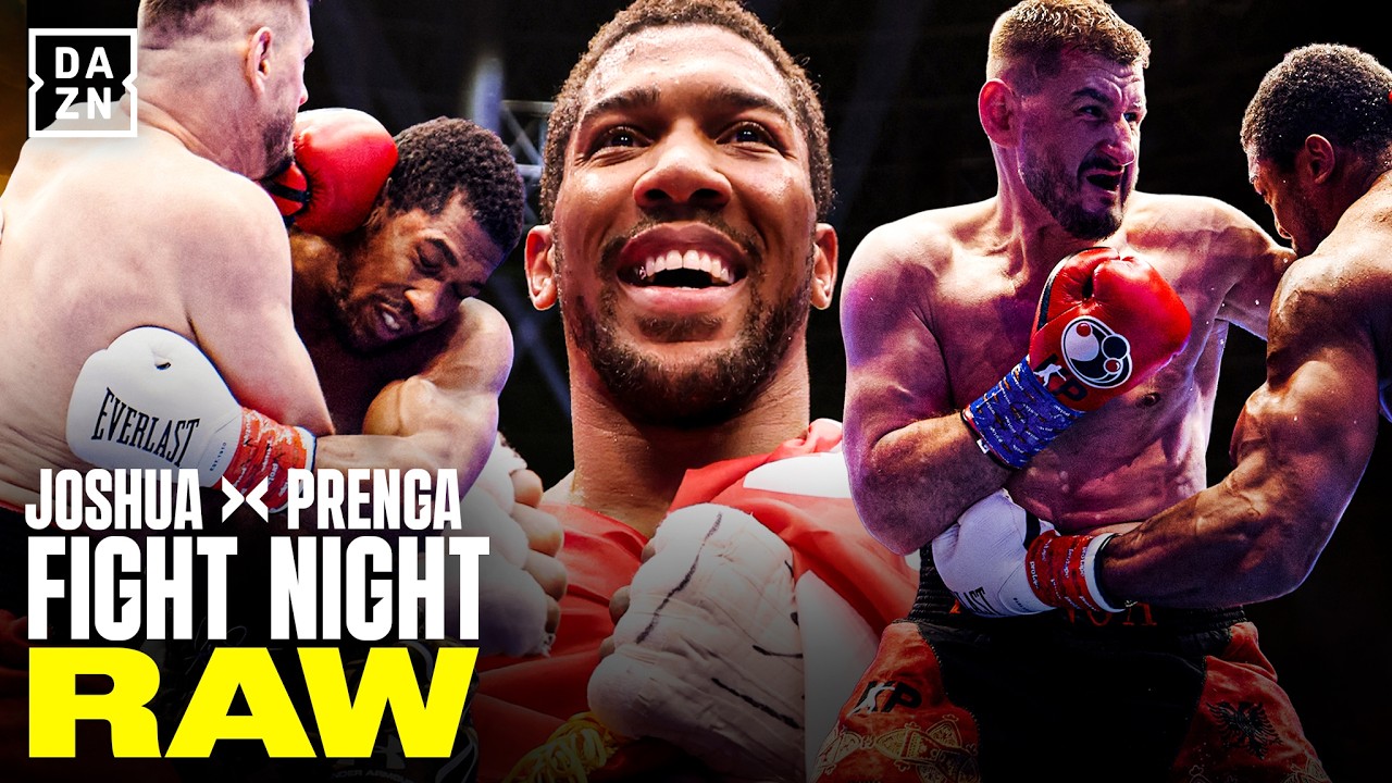 "AJ, Stay In The Ring Please!" Anthony Joshua vs. Kristian Prenga UNSEEN Moments | Fight Night Raw