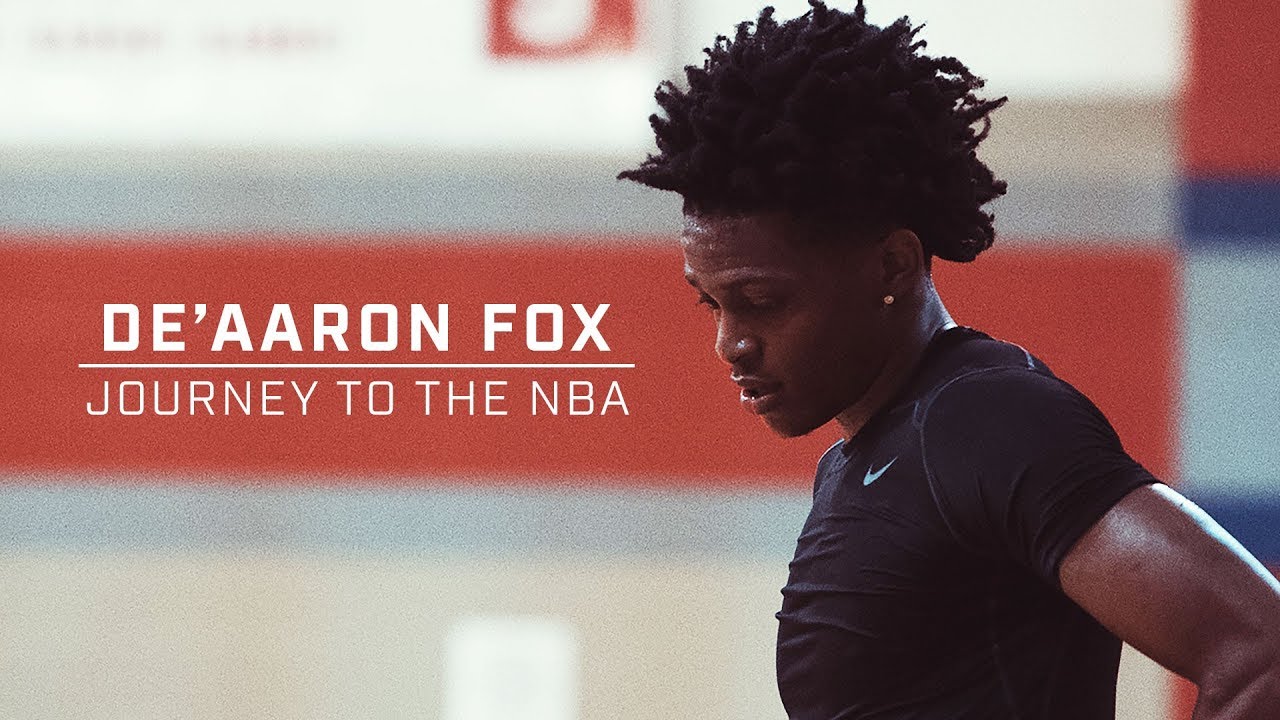 De'Aaron Fox | Journey to the NBA background