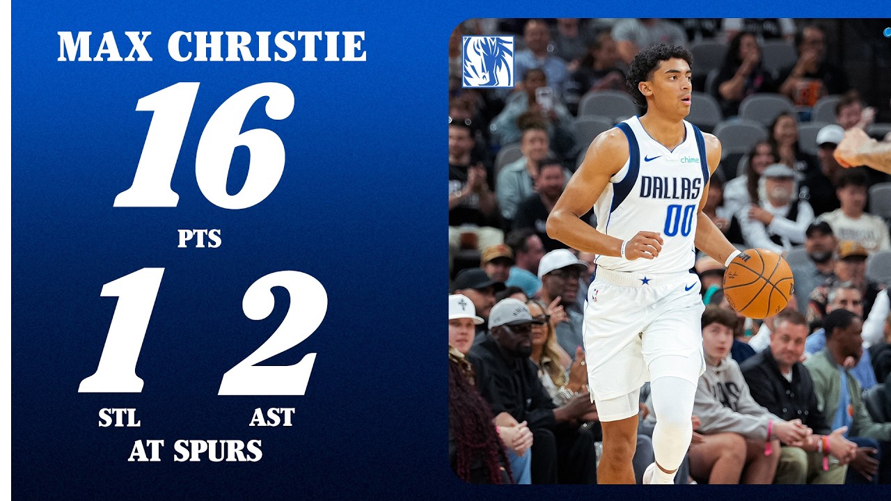 Max Christie (16 Points) at San Antonio Spurs | April 10, 2026
