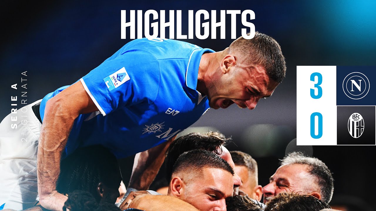 BUONA LA PRIMA AL MARADONA! ЁЯТк | Napoli - Bologna 3-0 | Highlights Serie A - 2┬к giornata