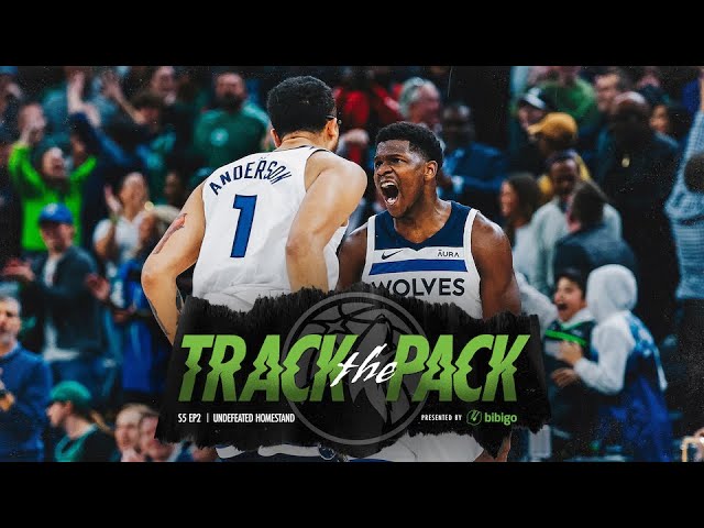 Track The Pack: Undefeated Homestand | Wins Over Denver, Boston, Utah, New Orleans background