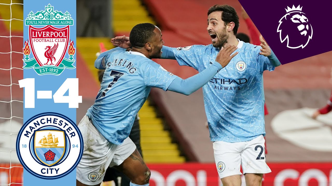 HIGHLIGHTS | LIVERPOOL 1-4 CITY background