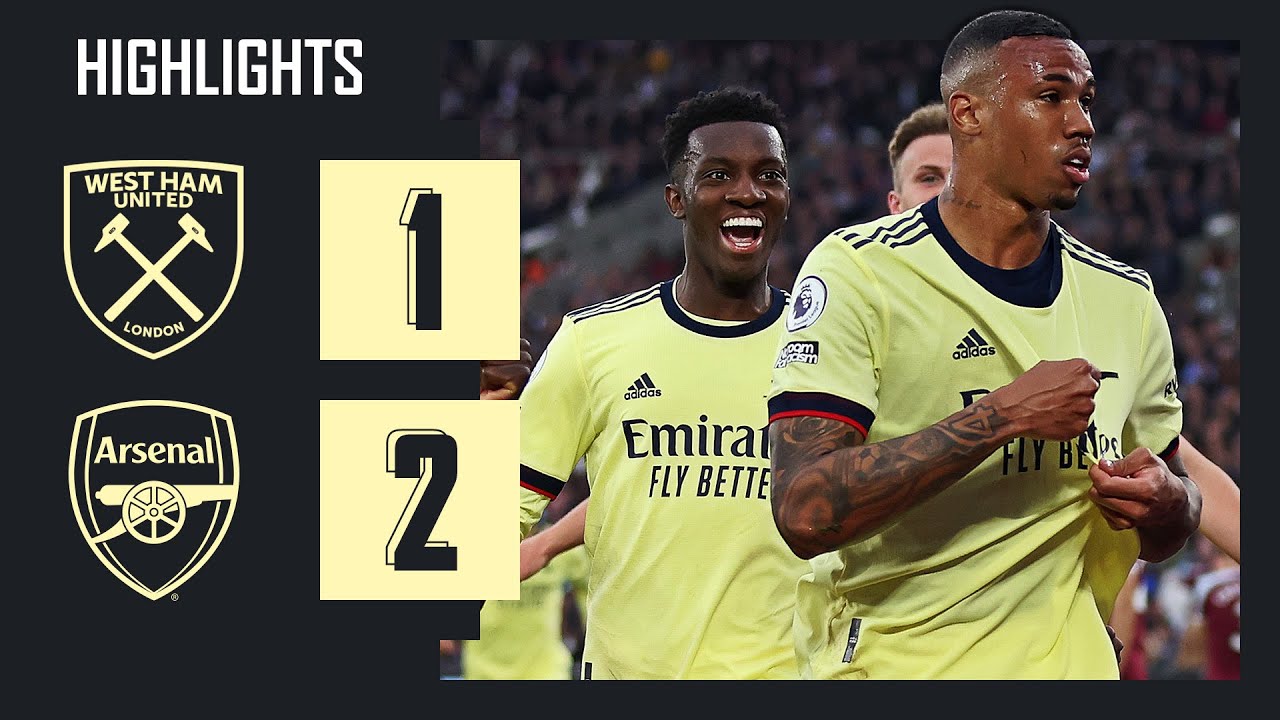 HIGHLIGHTS | West Ham vs Arsenal (1-2) | Premier League | Rob Holding, Gabriel Magalhaes