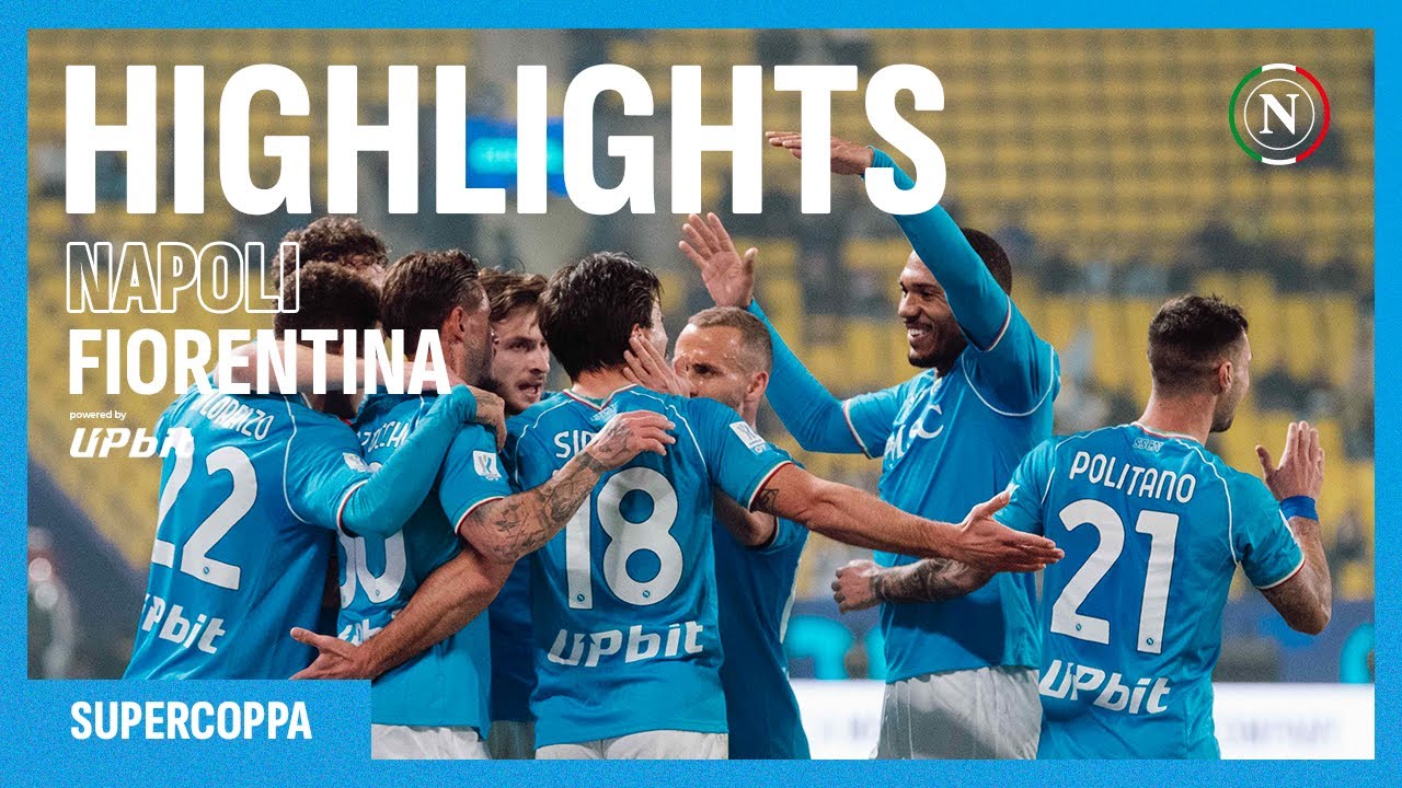 HIGHLIGHTS | Napoli - Fiorentina 3-0 | Semifinale Supercoppa background