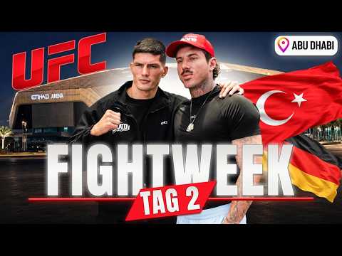 48 Stunden vor Islam Dulatovs UFC Kampf (vor Ort in Abu Dhabi) background