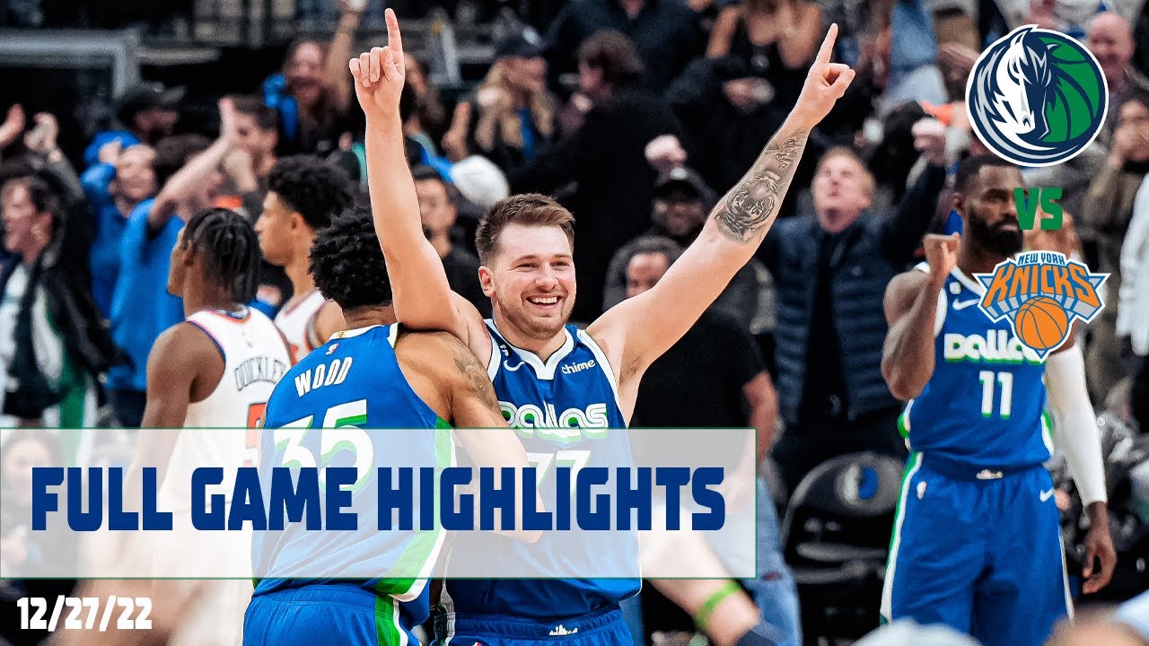 Luka Doncic (60 points) Highlights vs. New York Knicks