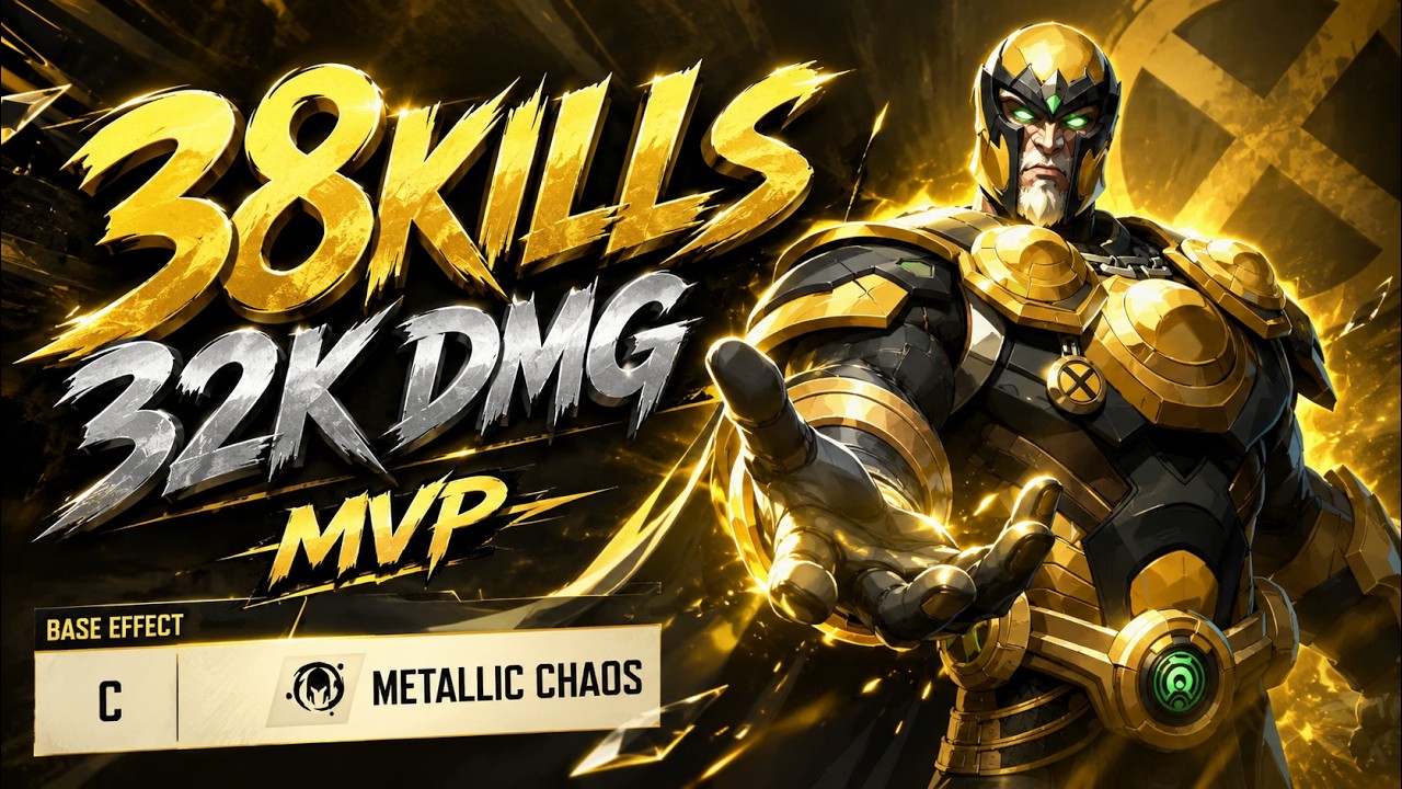 The NEW MAGNETO Team-Up Is INSANE! (38 Kills, 32K Damage) | Marvel Rivals