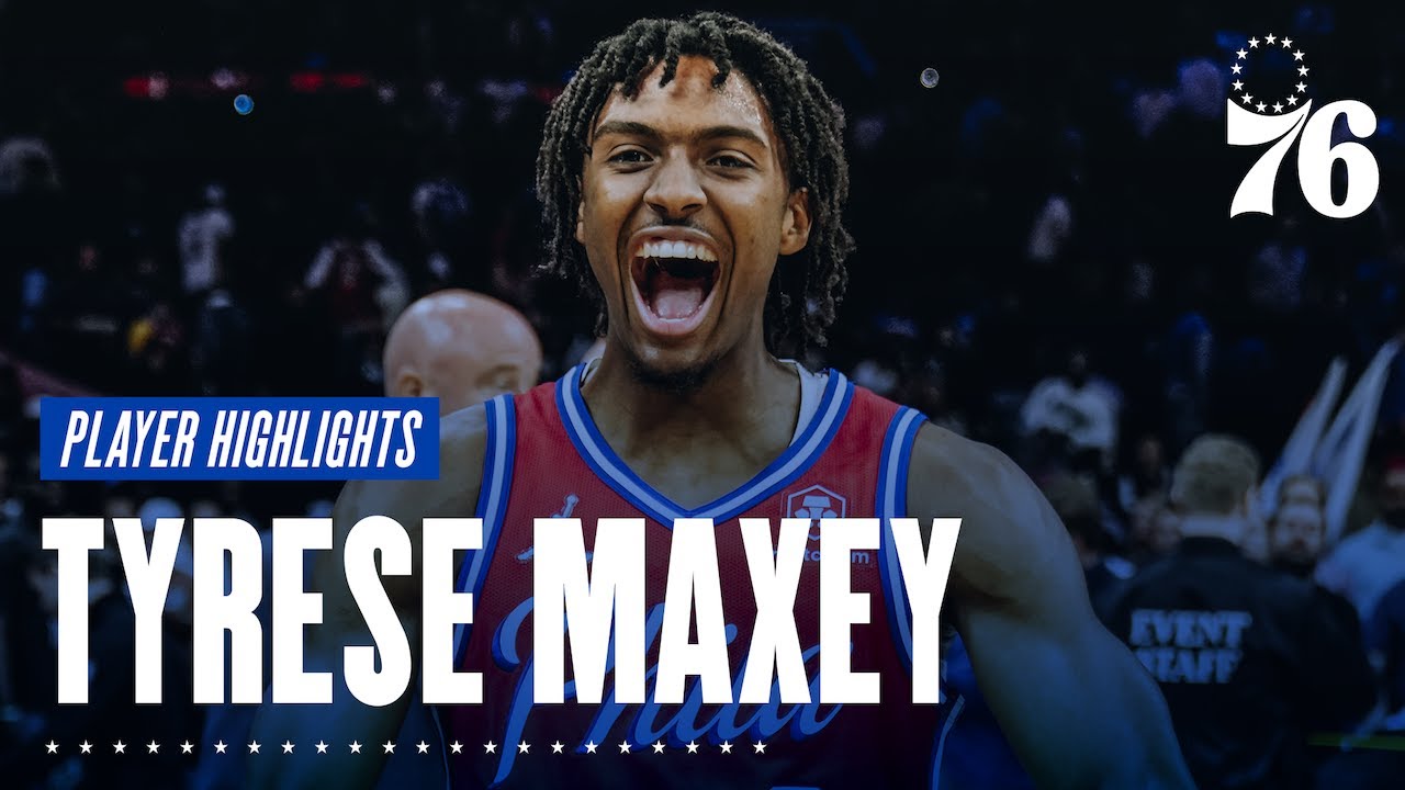 Tyrese Maxey Goes Off in 4th Quarter to Lead Sixers Over Heat (3.21.22) | Presented by PA Lottery background