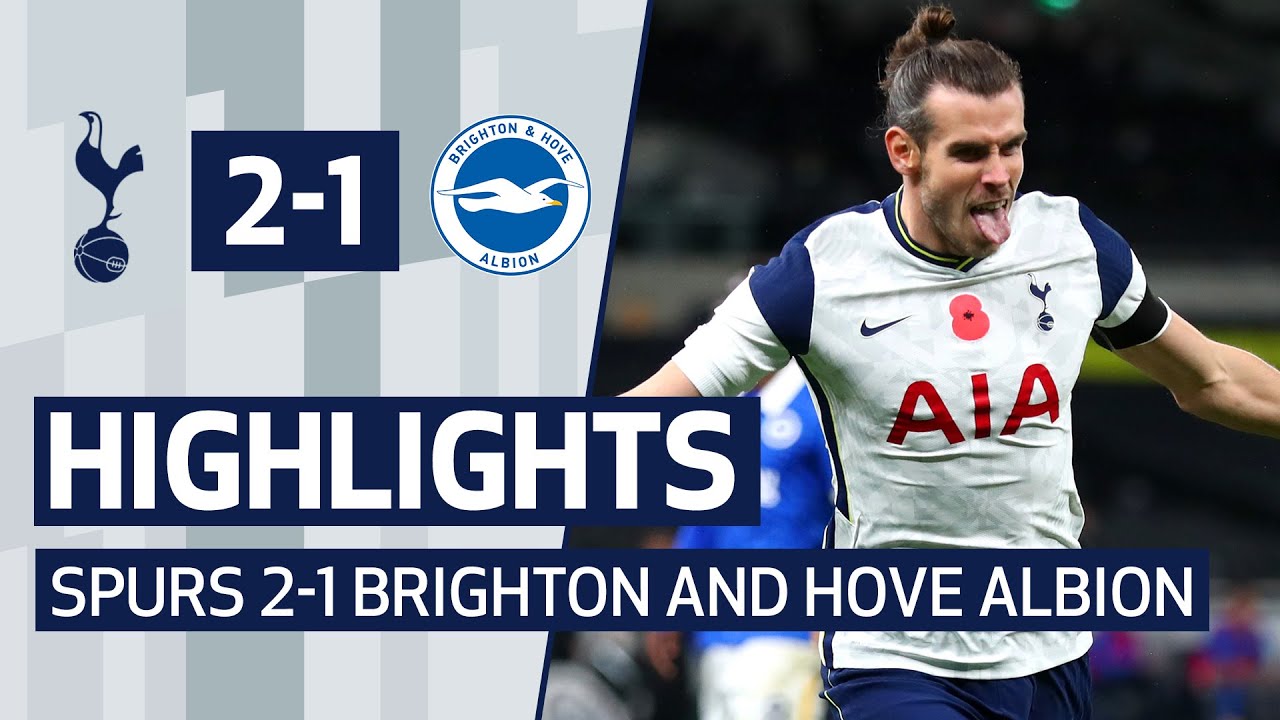 HIGHLIGHTS | SPURS 2-1 BRIGHTON | HARRY KANE PENALTY AND GARETH BALE WINNER background