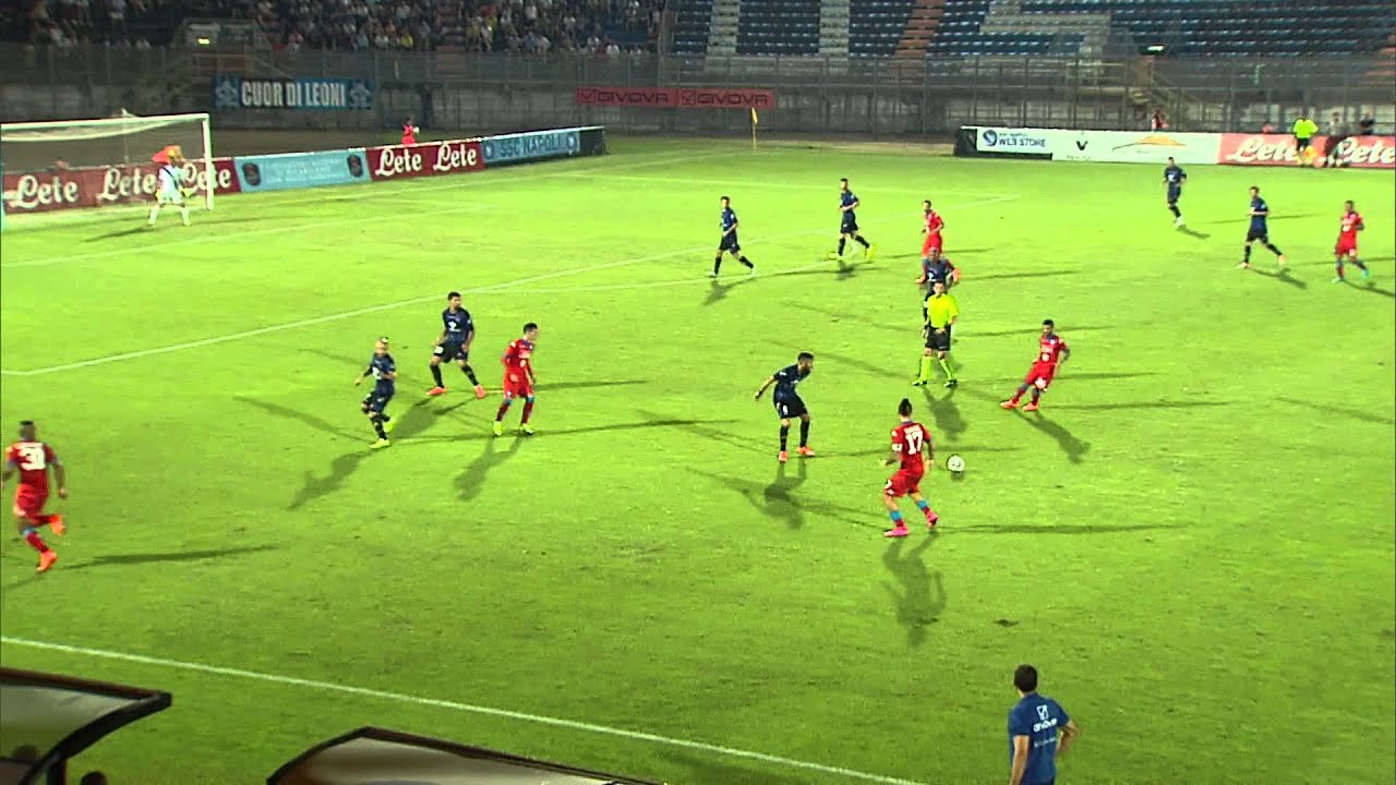 Amichevole Latina-Napoli 0-5
