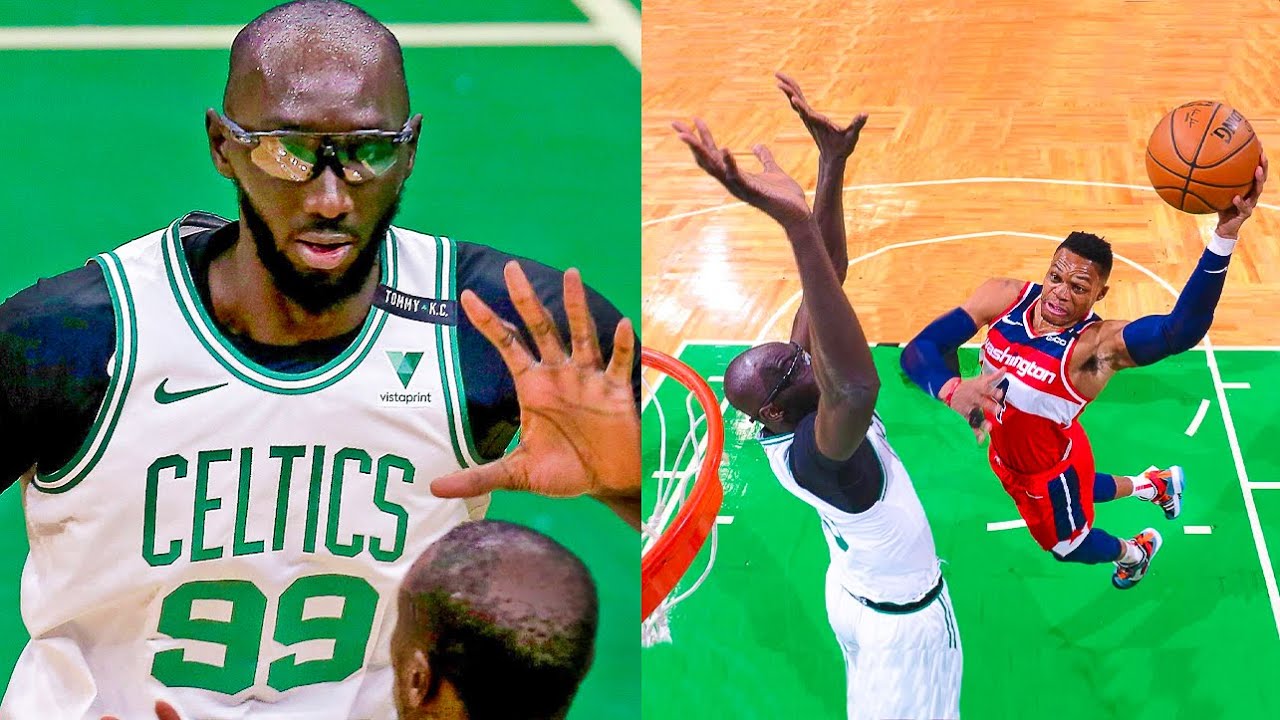NBA "Most Brutal Blocks of 2021" MOMENTS background