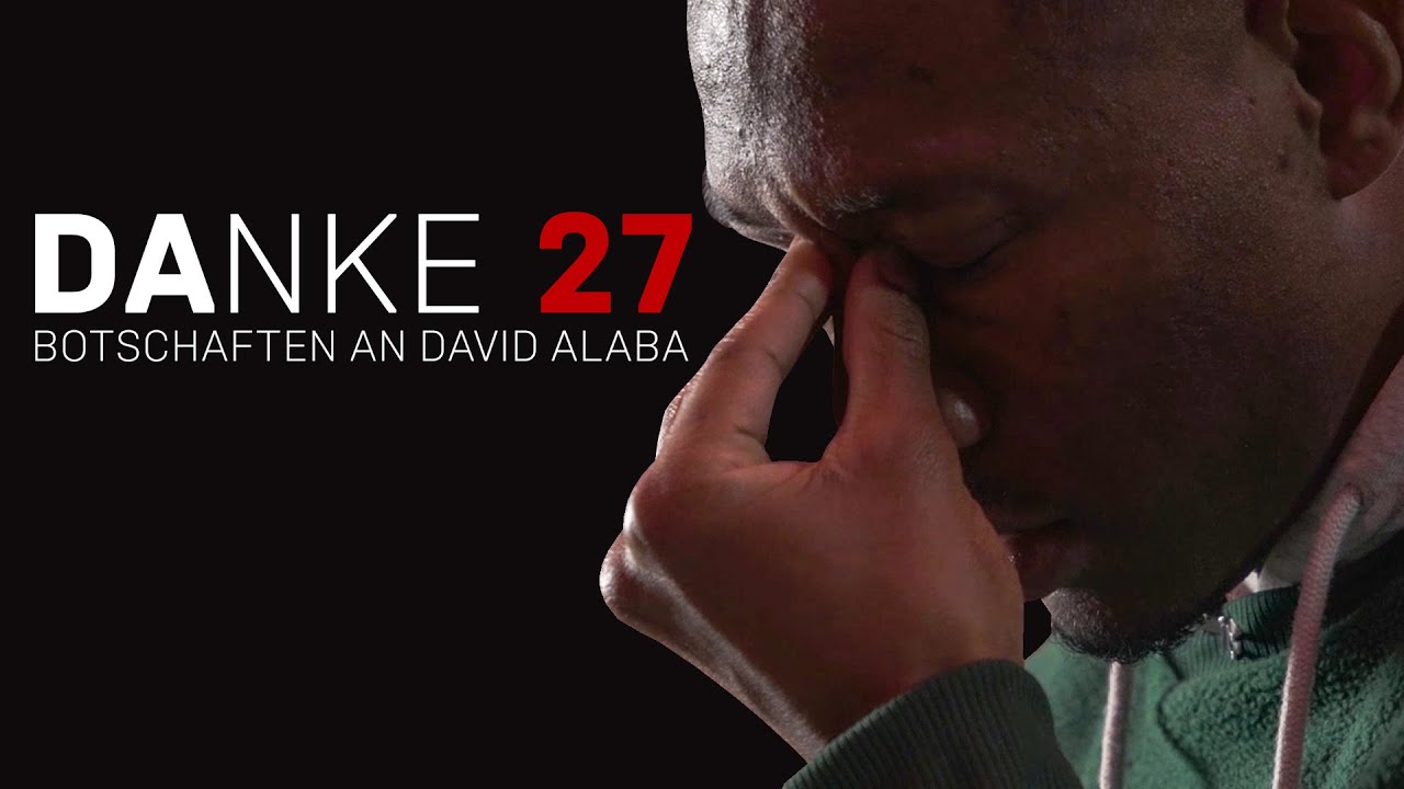Thank you 27 - Messages to David Alaba background