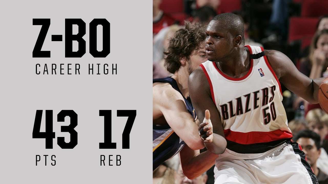 Throwback: Zach Randolph Scores Career High 43 Points (and 17 rebounds) vs. Memphis background