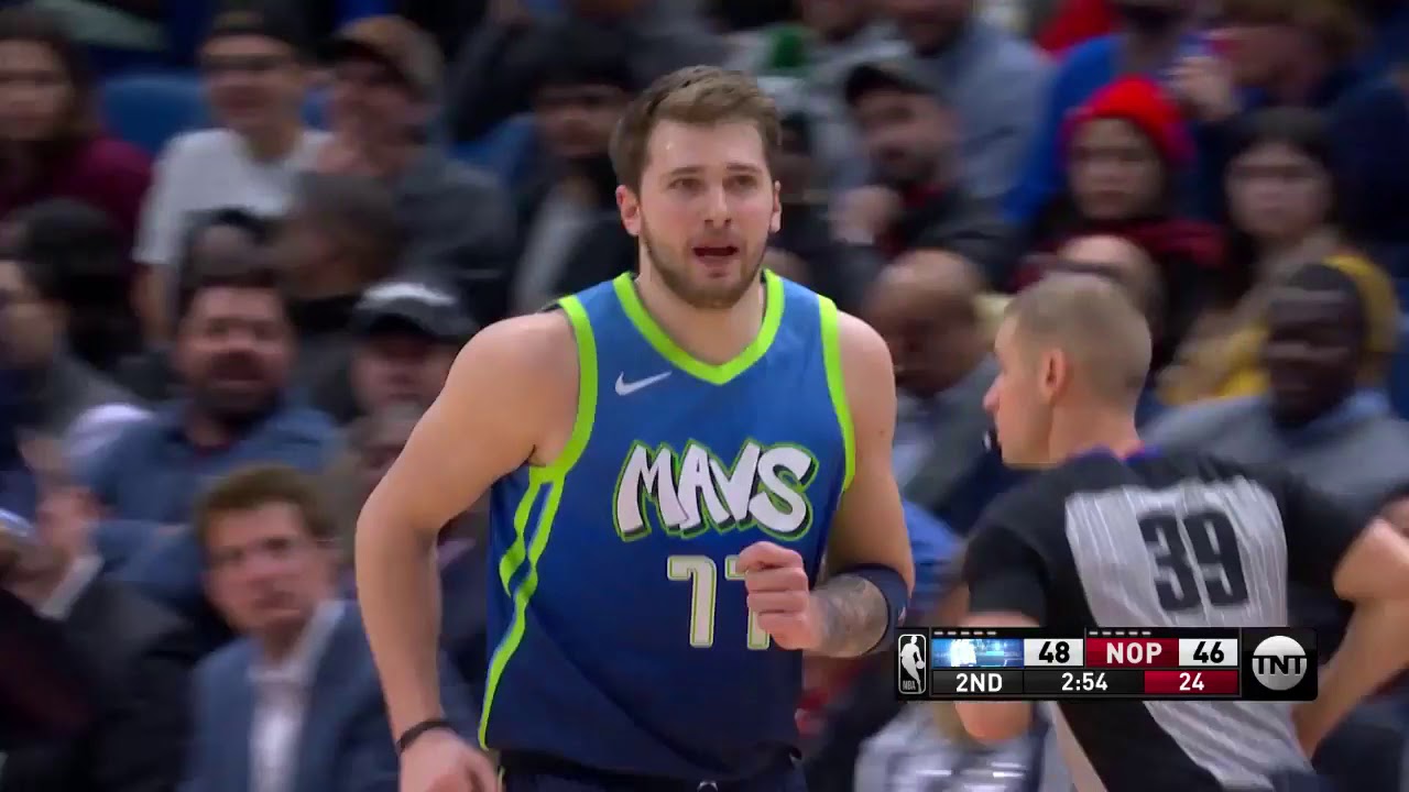 Luka Doncic (33 points) Highlights vs New Orleans Pelicans background