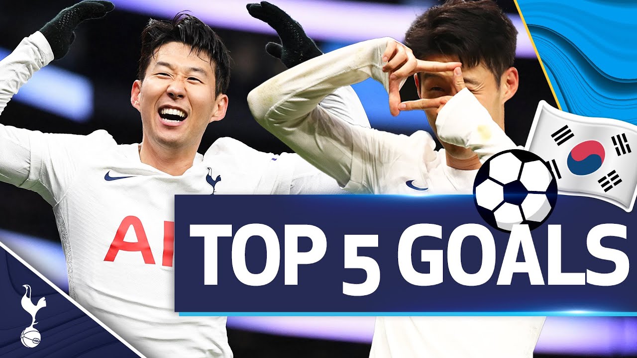 Heung-Min Son's TOP FIVE Premier League goals of the season! background