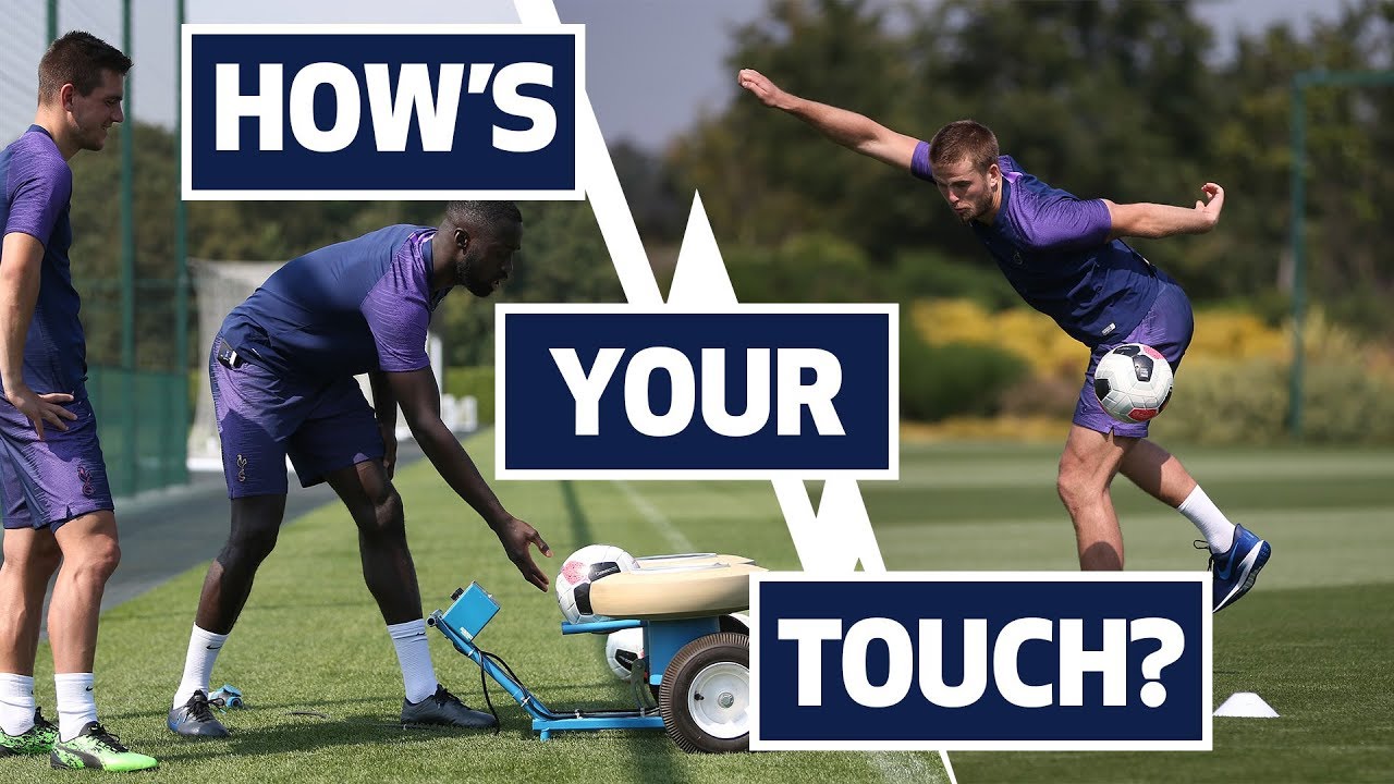 HIGH-SPEED BALL CANNON | HOW'S YOUR TOUCH? | Sanchez & Lo Celso v Dier & Skipp