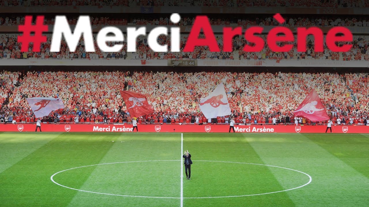 YOU'VE GOT TO SEE THIS! | Behind the scenes mini-movie from Arsene Wenger's farewell background