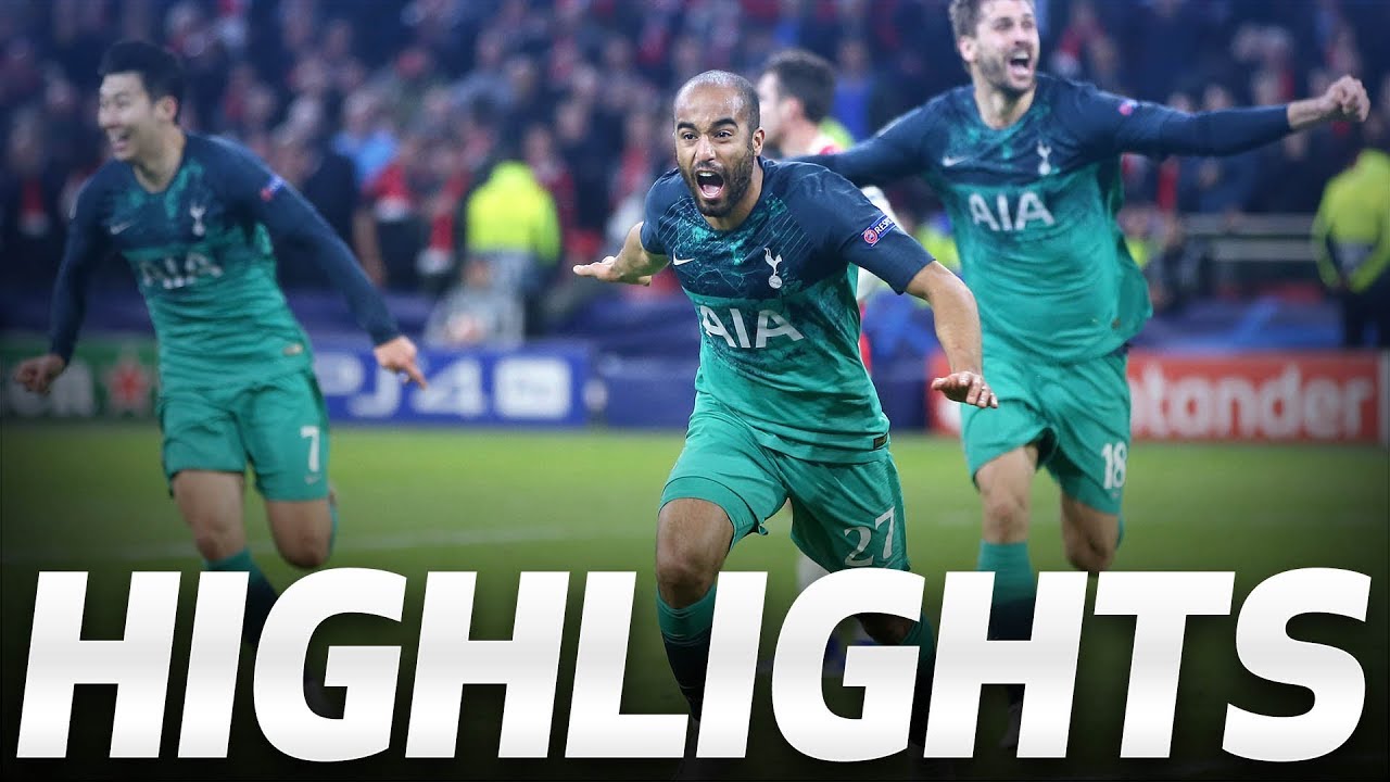 LUCAS MOURA'S INCREDIBLE HAT-TRICK | HIGHLIGHTS | Ajax 2-3 Spurs (UEFA Champions League semi-final) background