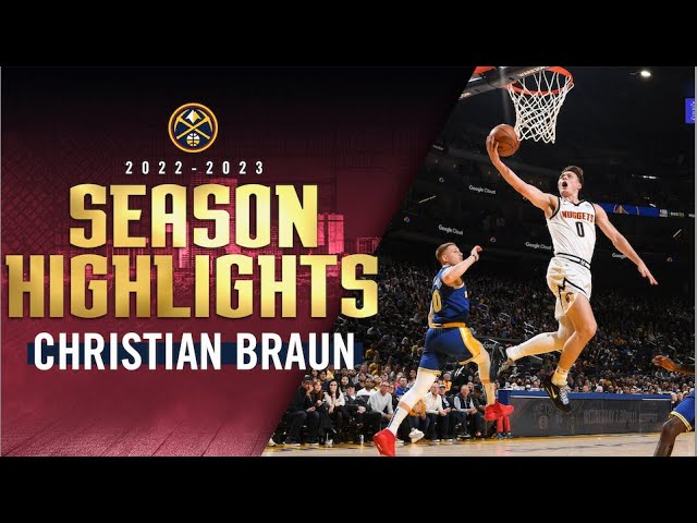 Christian Braun 2022-23 Season Highlights background
