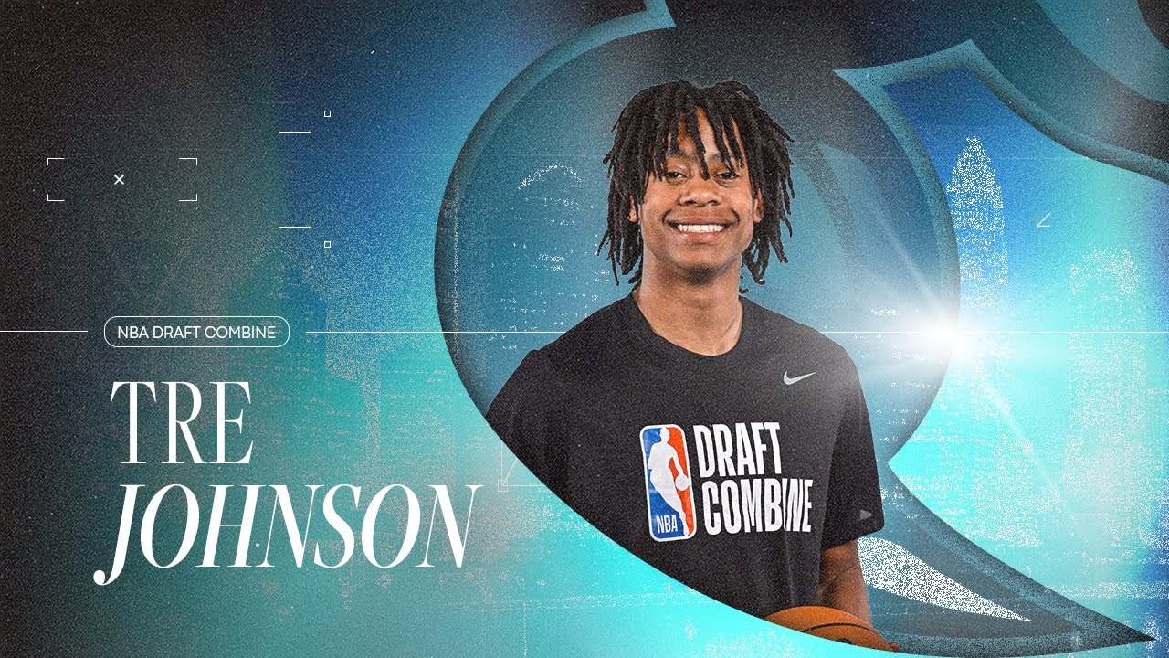 2025 Draft Combine | Tre Johnson background