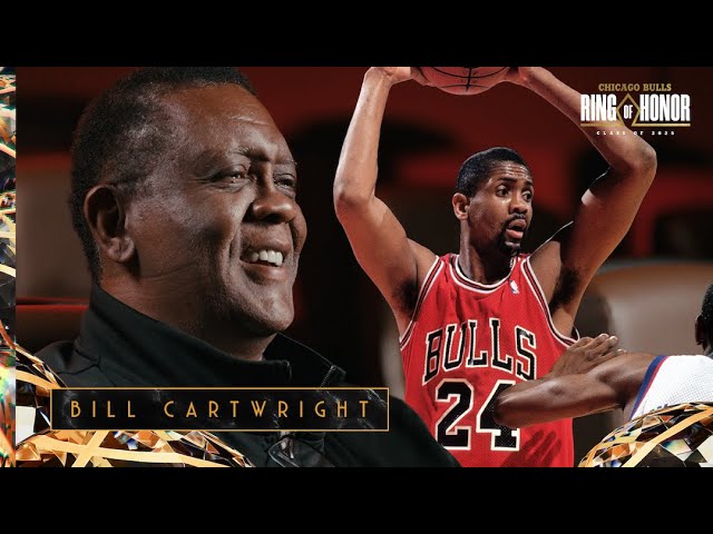 Bill Cartwright was the final piece needed to start the Chicago Bulls dynasty in the 90s background