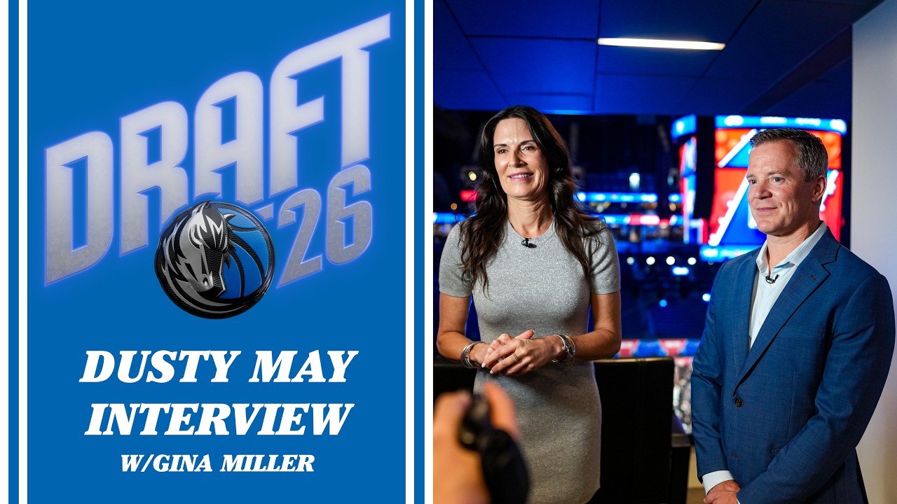 Dusty May Interview | Dallas Mavericks 2026 Draft | 6/23/26