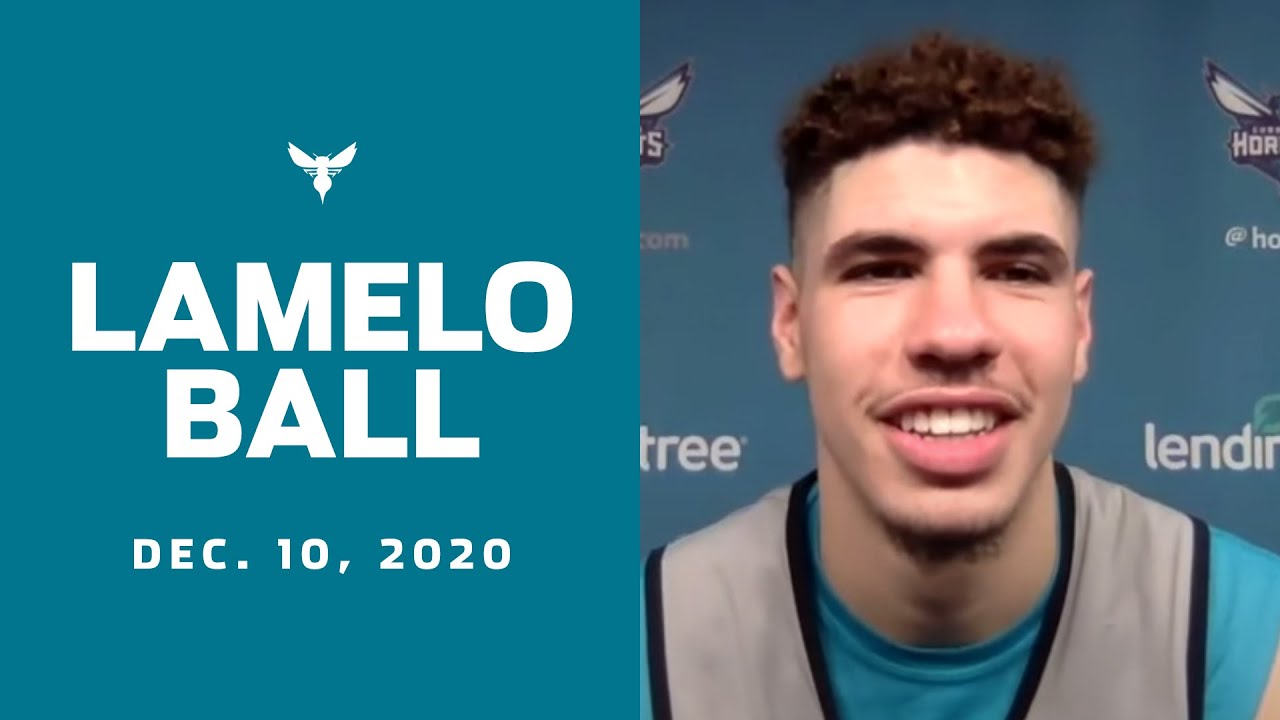 LAMELO BALL Media Availability! (December 10, 2020) background