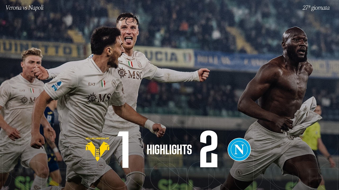 Highlights | Verona - Napoli 1-2 | Serie A - 27Βͺ giornata
