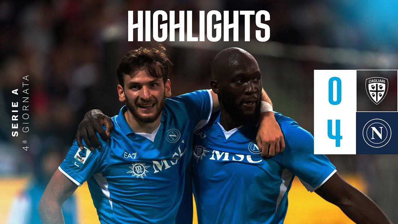 Highlights | Cagliari - Napoli 0-4 | Serie A - 4Βͺ giornata