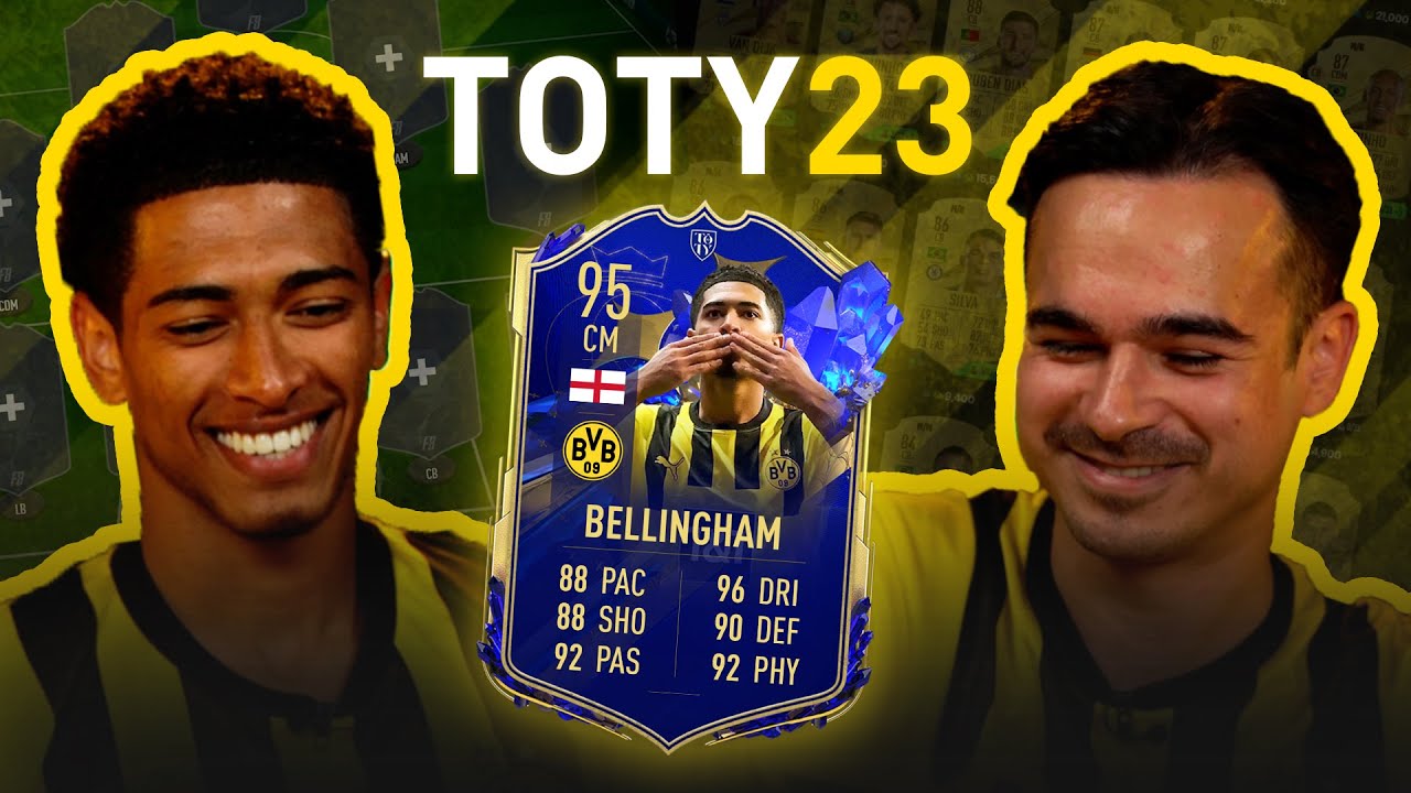 Jude Bellingham builds his TOTY! | FIFA 23 | BVB x eFootball