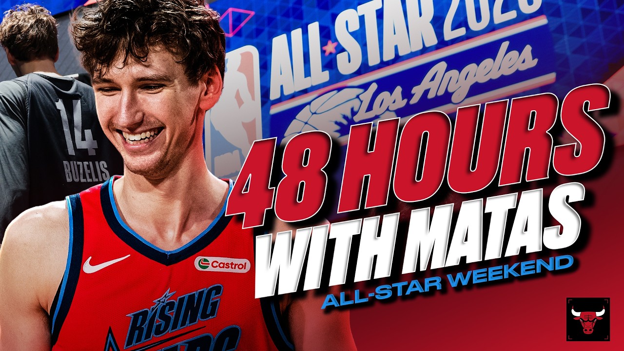 48 hours with Matas Buzelis at All-Star Weekend | Chicago Bulls