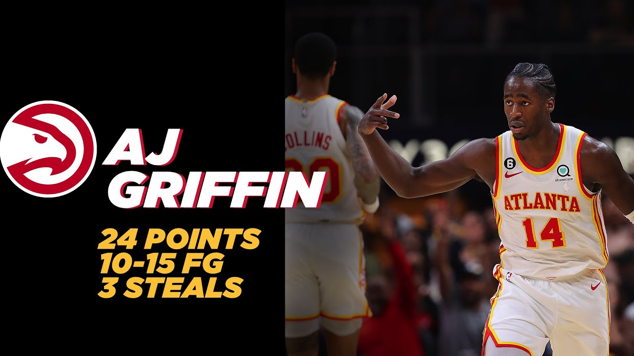 AJ Griffin scores career-high 24 points on 10-15 shooting background