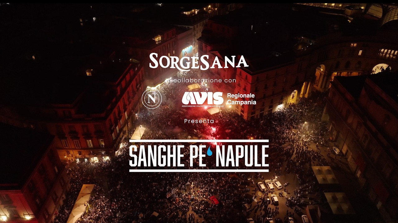 Sanghe Pe Napule | SSC Napoli, Sorgesana, e AVIS insieme per la donazione di sangue. background